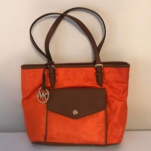 Orange Michael Kors Bag